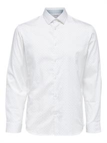 SLHSLIMFLEX-PARK SHIRT LS NOOS bright white2