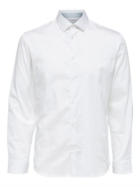 SLHSLIMFLEX-PARK SHIRT LS NOOS bright white2