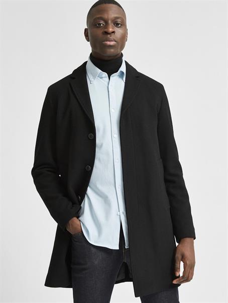 SLHSLIMOLIVER-KNIT FLEX SHIRT LS B dream blue