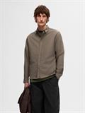 SLHSLIMOWEN-FLANNEL SHIRT LS NOOS morel