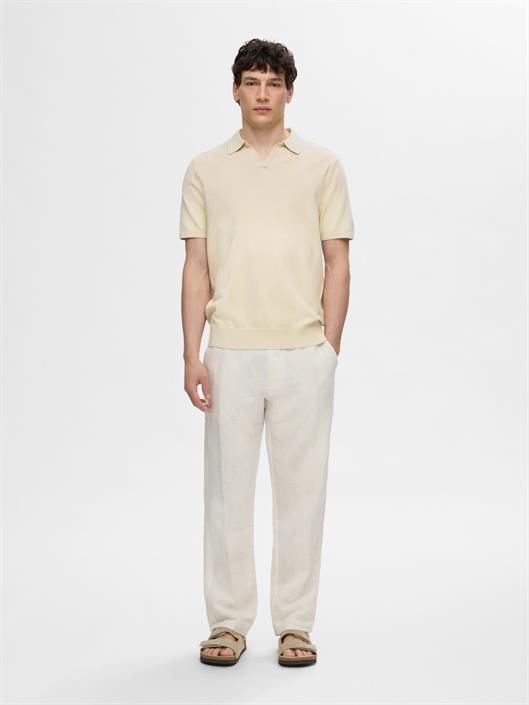 slhteller-ss-knit-polo-noos-fog