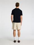 SLHTELLER SS KNIT POLO NOOS sky captain