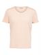 SLHTEX SS O-NECK TEE W pink sand