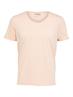 SLHTEX SS O-NECK TEE W pink sand