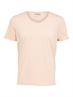 SLHTEX SS O-NECK TEE W pink sand