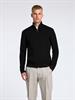 SLHTHEO LS KNIT STRUCTURE HALF ZIP black
