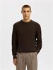 SLHTOM LS KNIT STRUCTURE CREW NECK delicioso