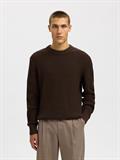 SLHTOM LS KNIT STRUCTURE CREW NECK delicioso