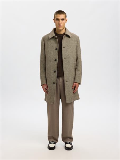 SLHTOM LS KNIT STRUCTURE CREW NECK delicioso