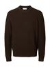 SLHTOM LS KNIT STRUCTURE CREW NECK delicioso