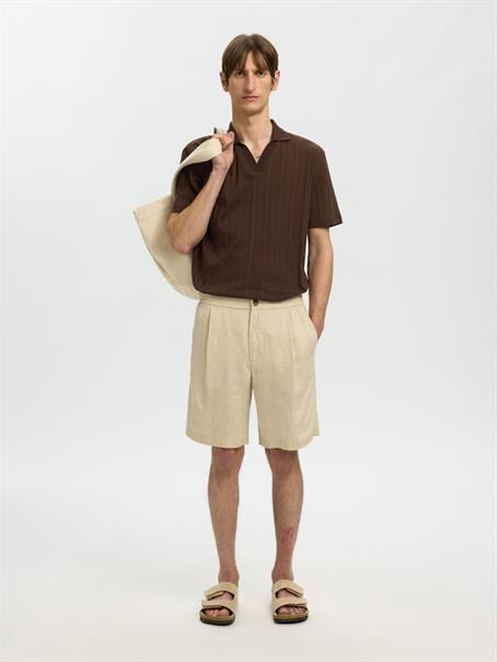 SLHTRAVIS SS POLO bracken