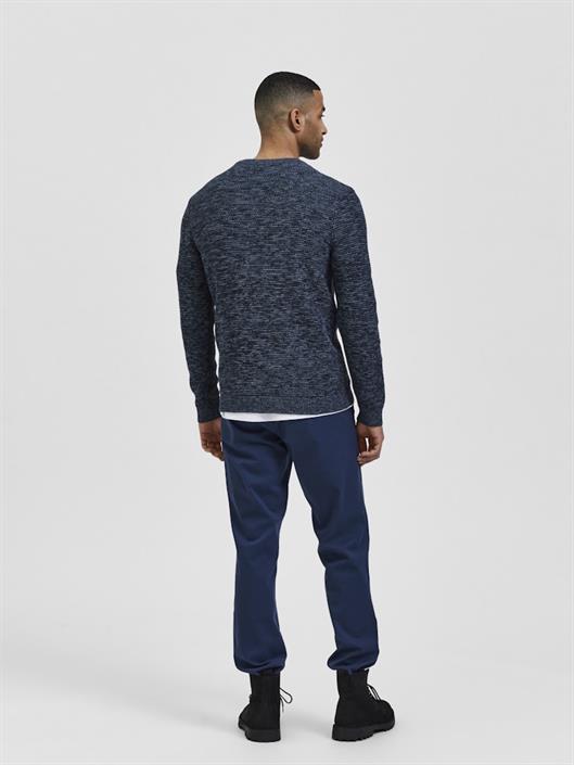 slhvince-ls-knit-bubble-crew-neck-noos-dark-sapphire