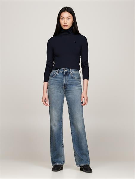 SLIM 5X2 RIB ROLL-NK LS desert sky