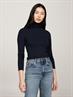 SLIM 5X2 RIB ROLL-NK LS desert sky