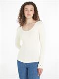 SLIM 5X2 RIB SCOOP-NK LS calico