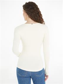 SLIM 5X2 RIB SCOOP-NK LS calico