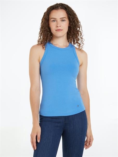 SLIM 5X2 RIB TANK TOP NS blue spell