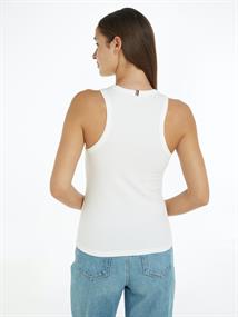 SLIM 5X2 RIB TANK TOP NS ecru