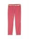Slim Chino Hose mit Gürtel cozy pink