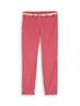 Slim Chino Hose mit Gürtel cozy pink