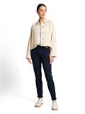 Slim Chino Hose mit Gürtel sky captain blue