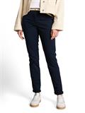 Slim Chino Hose mit Gürtel sky captain blue