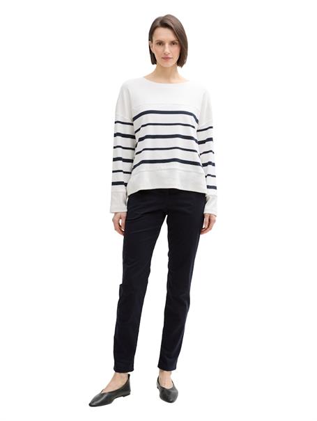 Slim Chino Hose mit Gürtel sky captain blue