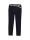 Slim Chino Hose mit Gürtel sky captain blue