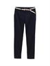 Slim Chino Hose mit Gürtel sky captain blue