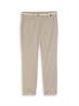 Slim Chino Hose mit Gürtel soft taupe grey