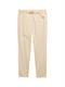 Slim Chino Hose mit Gürtel summer beige