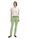 Slim Chino Hose mit Gürtel true green