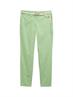 Slim Chino Hose mit Gürtel true green