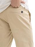 Slim Chino Shorts beige triangle print
