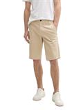 Slim Chino Shorts beige triangle print