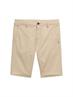 Slim Chino Shorts beige triangle print