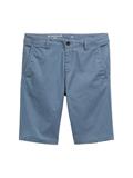 Slim Chino Shorts blue triangle print