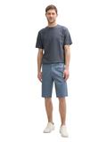 Slim Chino Shorts blue triangle print