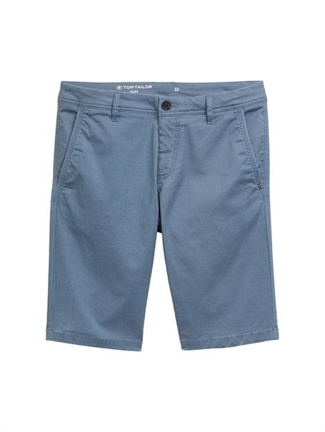 Slim Chino Shorts blue triangle print