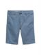 Slim Chino Shorts blue triangle print