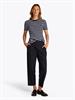 SLIM CODY BOAT-NK 3/4SLV ecru- blue spell stp