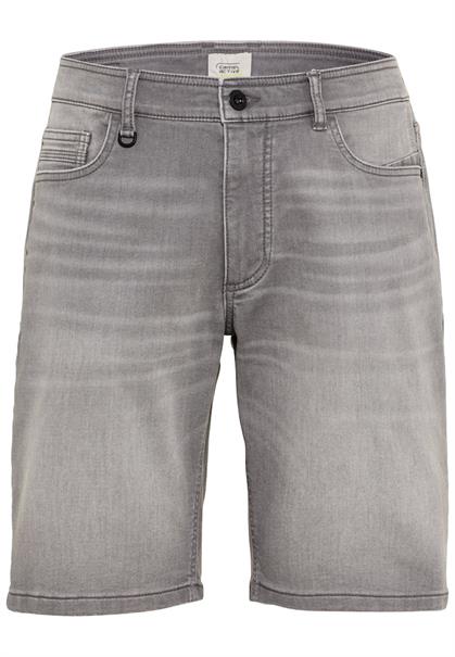 Slim Fit 5-Pocket Shorts cloudy grey