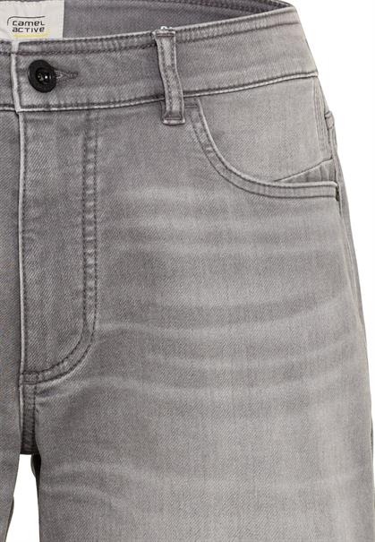 Slim Fit 5-Pocket Shorts cloudy grey