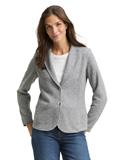 Slim Fit Blazer in Melange-Optik medium silver grey melange
