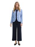 Slim Fit Blazer mit Ottoman Struktur flawless blue