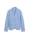 Slim Fit Blazer mit Ottoman-Struktur flawless blue