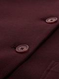 Slim Fit Blazer mit Ottoman Struktur preppy plum melange