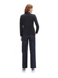 Slim Fit Blazer mit Ottoman-Struktur sky captain blue