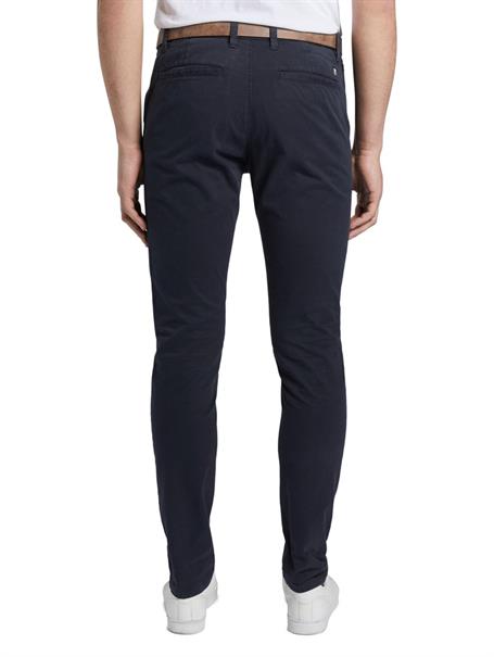 Slim Fit Chino Hose mit GÃ¼rtel sky captain blue