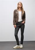 Slim Fit Coated Hose black